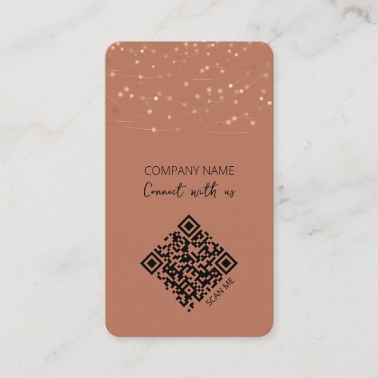 QR-code Boho Connect met ons Visitekaartje (Voorkant)