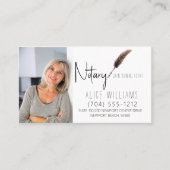 QR-code bruin & witminimalistisch neutraal Visitekaartje (Voorkant)