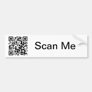 QR-code - Bumpersticker