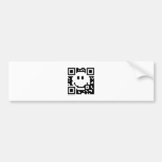 QR-code Bumpersticker