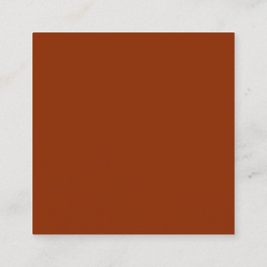 QR-code Burnt Oranje Weddenschap Website Informatiekaartje (Achterkant)