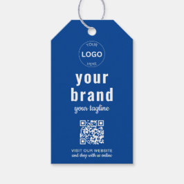 QR Code Business Logo Hang Label Prijs Label Swing Cadeaulabel
