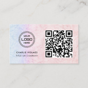 QR Code Business Logo Professioneel & modern Visitekaartje