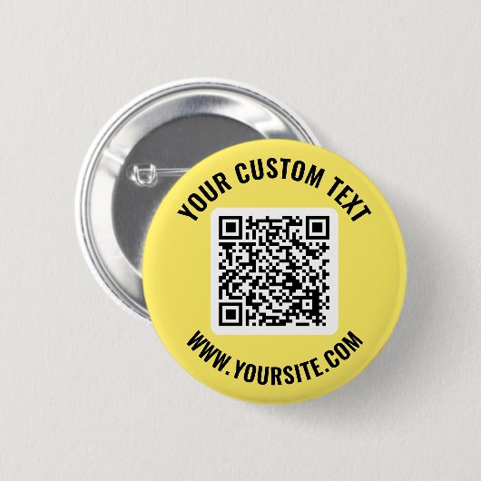 QR-code Button (Voorkant /achterkant)
