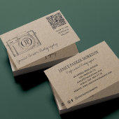 QR CODE  camerafotograaf kraft Visitekaartje
