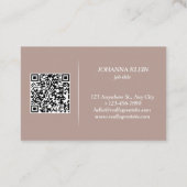 QR Code Carte de visite (Dos)