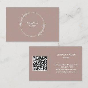QR Code Carte de visite