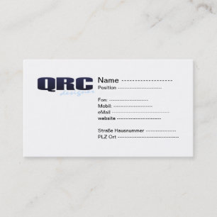 QR code carte de visite