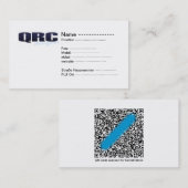 QR code carte de visite (Devant / Derrière)