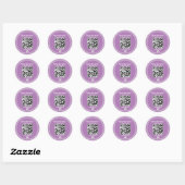 qr code concours url simple gagnant autocollant d' (Feuille)