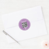 qr code concours url simple gagnant autocollant d' (Enveloppe)