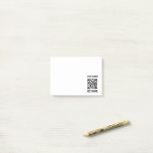 QR-code: Creëer uw toekomst Post-it® Notes (Op bureau)