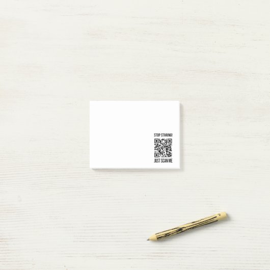 QR-code: Creëer uw toekomst Post-it® Notes (Op bureau)