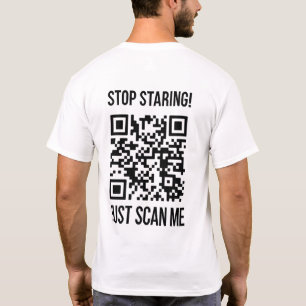QR-code: Creëer uw toekomst T-shirt