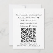 QR-code de hond Kaart (Achterkant)