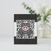 QR-code de Ox Briefkaart (Staand voorkant)
