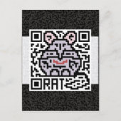 QR-code de rating Briefkaart (Voorkant)
