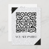 QR-code de rating Kaart (Voorkant / Achterkant)