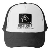 QR Code Druk Wassen Macht Wassen Raamreiniger Trucker Pet