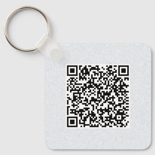 QR-code Dubbelzijdig code van de op maat gesneden Sleutelhanger (Voorkant)
