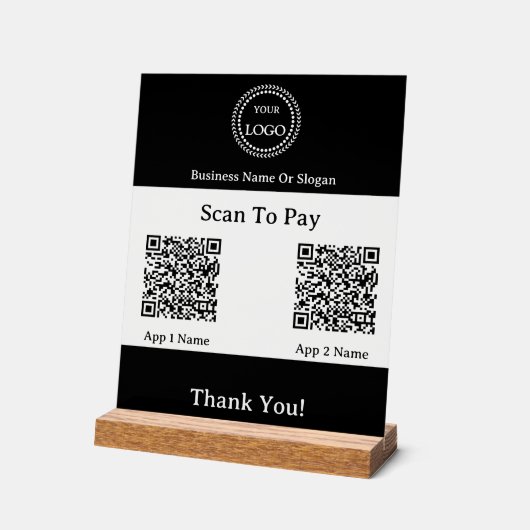 QR Code E-Wallet Payment By Mobile Digital Wallets (Angle)