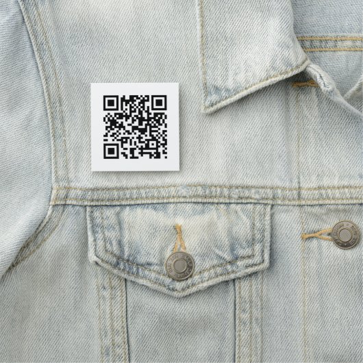 QR Code Eenvoudig Duidelijk en Minimalistisch Mode Naamplaatje (In situ)