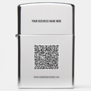 QR-code en aangepaste professionele tekst op maat