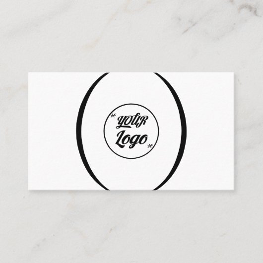 QR Code Entreprise Moderne Carte de visite profess (Devant)