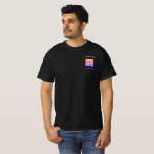 QR Code Entreprise T-shirt Texte personnalisé Choi (Devant entier)