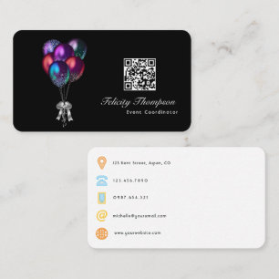 QR-code evenementencoördinator Visitekaartje