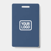 QR Code Event Badge | Digital Navy Budget ID Card (Arrière)