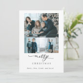 QR Code Family Video Script Photo Merry Christmas (Staand voorkant)