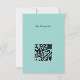 Qr Code Fashionable Black Danser Girl Silhouette Kaart