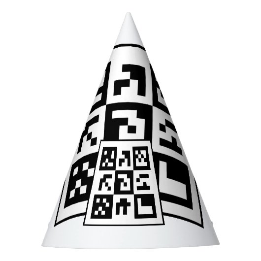 qr-code feesthoedjes (Voorkant)