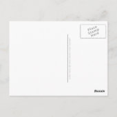 QR-code floreert Briefkaart (Achterkant)