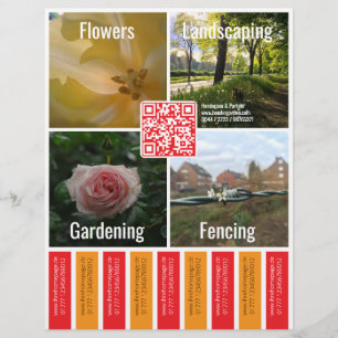 QR-code flyer