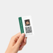 QR code Foto Zakelijke Onderneming Groot Badge (Handheld)