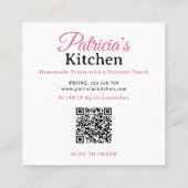 QR-code gemaakt met Love Cupcake Bakkerij & Cateri Vierkante Visitekaartje (Achterkant)