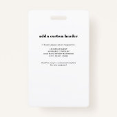 QR-code Geregistreerd verpleegkundig medisch centr Badge (Achterkant)