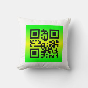 QR Code® Gezegde: DANK U Kussen