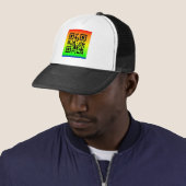 QR Code® Gezegde: GELUK Trucker Pet (In situ)