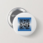 QR Code® Gezegde: HAPPY PASSOVER Ronde Button 5,7 Cm (Voorkant /achterkant)