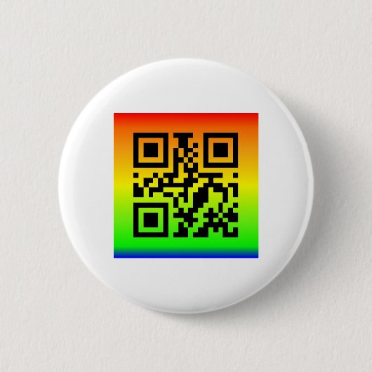 QR Code® Gezegde: JOY Ronde Button 5,7 Cm (Voorkant)