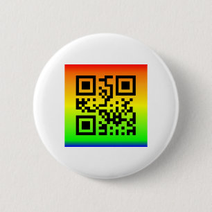 QR Code® Gezegde: LOVE Ronde Button 5,7 Cm