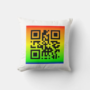 QR Code® Gezegde: PEACE Kussen