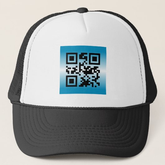 QR Code® Gezegde: WELKOM Trucker Pet (Voorkant)