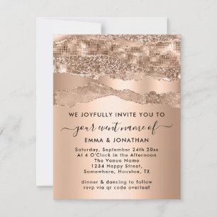 QR-code Glitter Roos Borders Blush