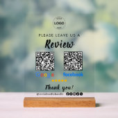 Qr Code Google Commentaires Facebook Business Revi (Neutre)