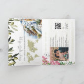 QR Code Grèce Mariage Passport Sage World Carte (Intérieur)