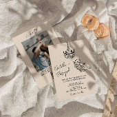 QR-code Hand getekend Geschreven Cupido Fotobruilo Kaart